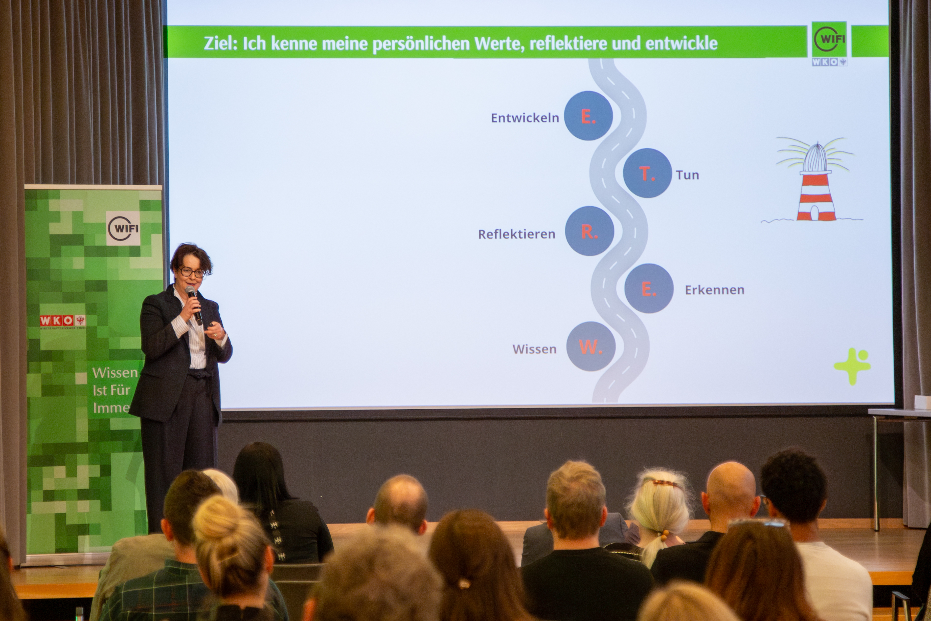 Grafik für -Kurskonzept mit Vision: WIFI Trainer-Award für „W.E.R.T.E. leben“ | WIFI Blog